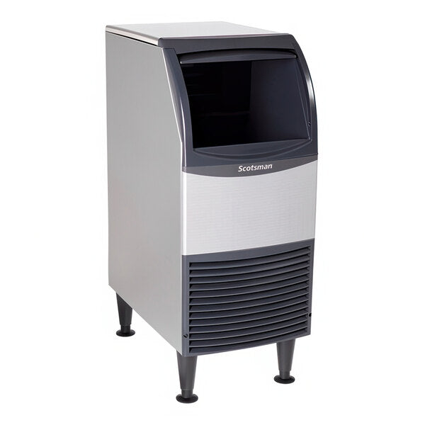Scotsman UN0815AX-1 15" Air-Cooled Undercounter Nugget Ice Machine with 36 lb. Bin