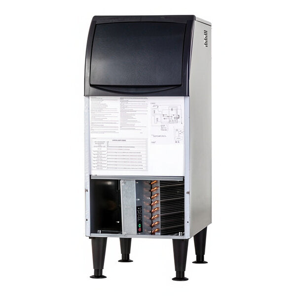 Scotsman UN0815AX-1 15" Air-Cooled Undercounter Nugget Ice Machine with 36 lb. Bin