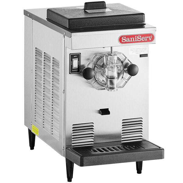 SaniServ DF200 DuraFreeze 7 Qt. Countertop Soft Serve Ice Cream Machine with 1 Hopper - 115V