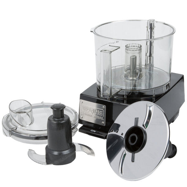Waring WFP11SW 2.5 Qt. Clear Batch Bowl Food Processor - 3/4 hp