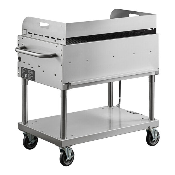 Backyard Pro LPG36 36" Stainless Steel Liquid Propane Outdoor Grill with Griddle
