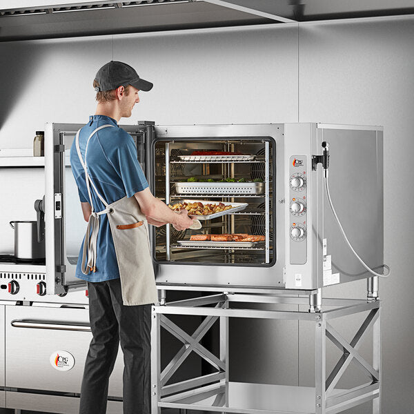 Cooking Performance Group OCB26I 6 Pan Full Size Electric Combi Oven with Manual Controls - 208/240V, 3 Phase