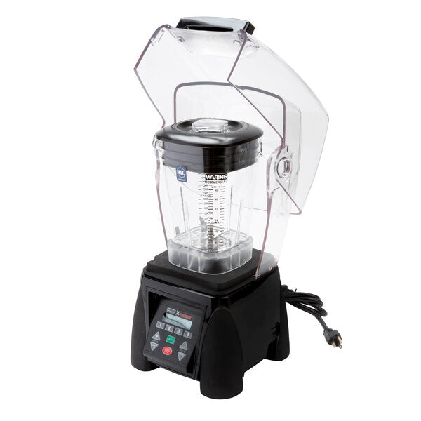 Waring MX1500XTXP Xtreme 3 1/2 hp Commercial Blender with Programmable Keypad & LCD Screen, Adjustable Speed, and 48 oz. Copolyester Container - 120V