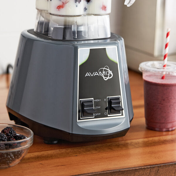 AvaMix BL2T482J 2 hp Commercial Blender with Toggle Control and 2 48 oz. Tritan™ Containers - 120V