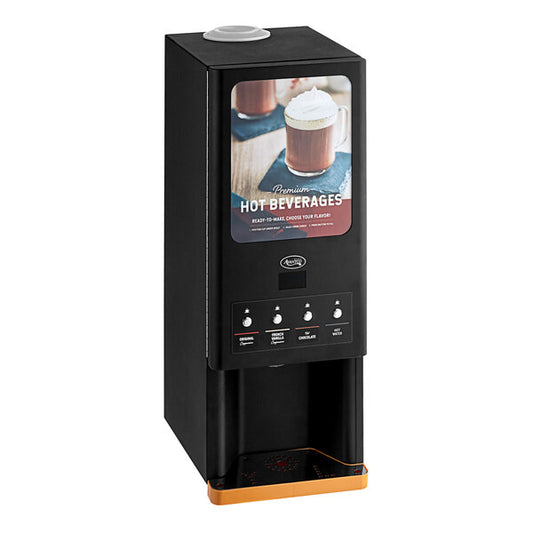 Avantco Powdered Cappuccino / Hot Chocolate Machine with Three 3.7 lb. Hoppers - 120V