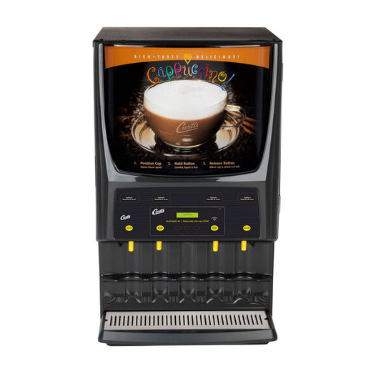 Curtis PCGT4 Primo Cappuccino Dispenser with Four Hoppers - 120V