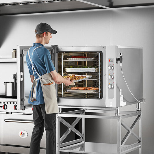 Cooking Performance Group OCB26I 6 Pan Full Size Electric Combi Oven with Manual Controls - 208/240V, 3 Phase