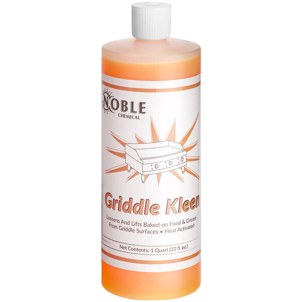 Noble Griddle Kleen 32 oz. Ready-to-Use Liquid Grill / Griddle Cleaner - 4/Case