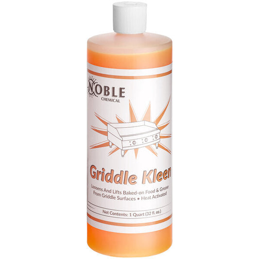 Noble Griddle Kleen 32 oz. Ready-to-Use Liquid Grill / Griddle Cleaner - 4/Case
