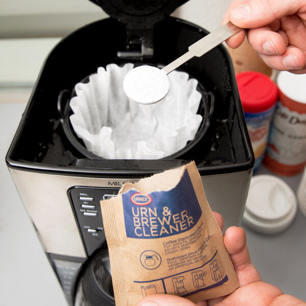 Urnex 11-URN100-1 1 oz. Coffee / Tea Urn and Brewer Cleaning Powder Packet - 100/Case
