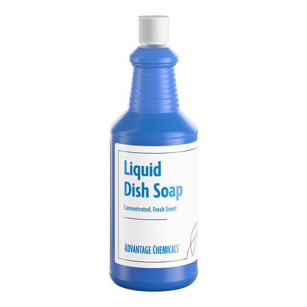 Advantage Chemicals 32 oz. Concentrated Liquid Dish Soap - 12/Case